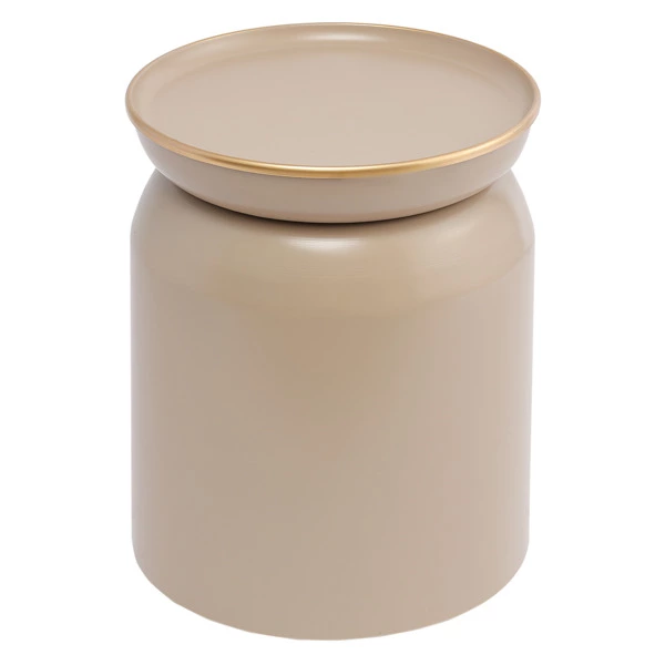 Столик журнальный Bergenson Bjorn Ingvild 38 см, бежевый