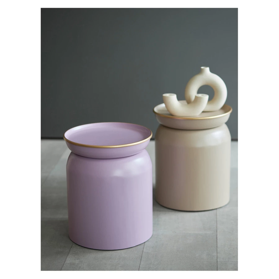 Столик журнальный Bergenson Bjorn Ingvild 38 см, бежевый