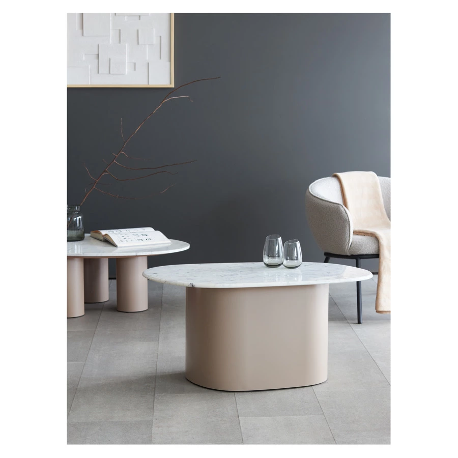 Столик журнальный Bergenson Bjorn Mojo 92х43 см, бежевый