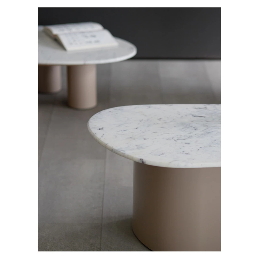 Столик журнальный Bergenson Bjorn Mojo 92х43 см, бежевый