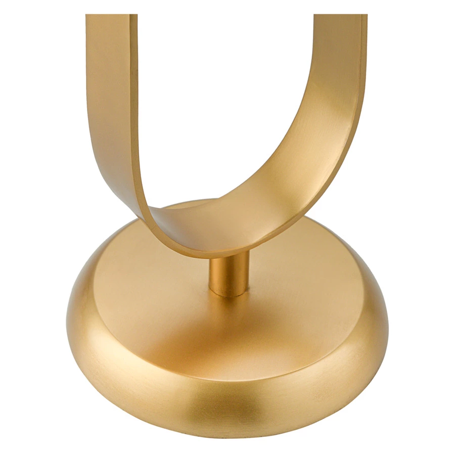 Столик приставной Bergenson Bjorn Svein  25,5 см, мрамор золотой