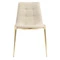Стул Bergenson Bjorn Helene, кремово-желтый
