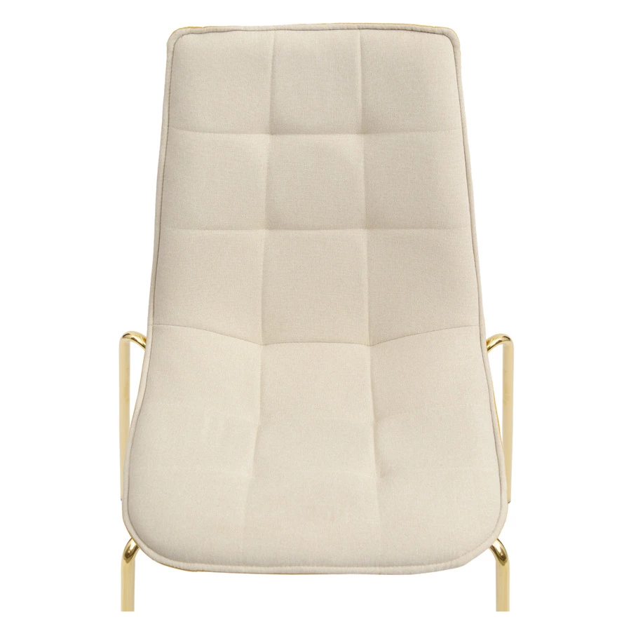 Стул Bergenson Bjorn Helene, кремово-желтый
