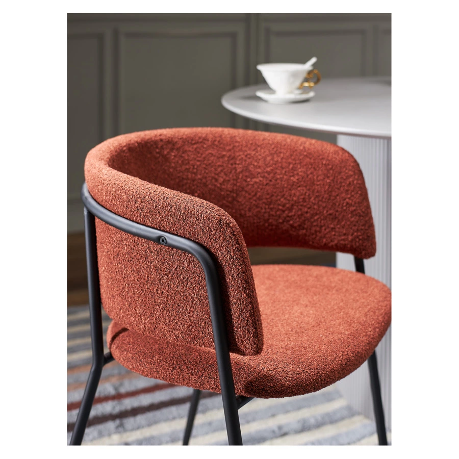 Стул Bergenson Bjorn Helning, букле, терракота