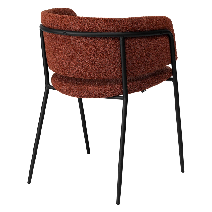 Стул Bergenson Bjorn Helning, букле, терракота