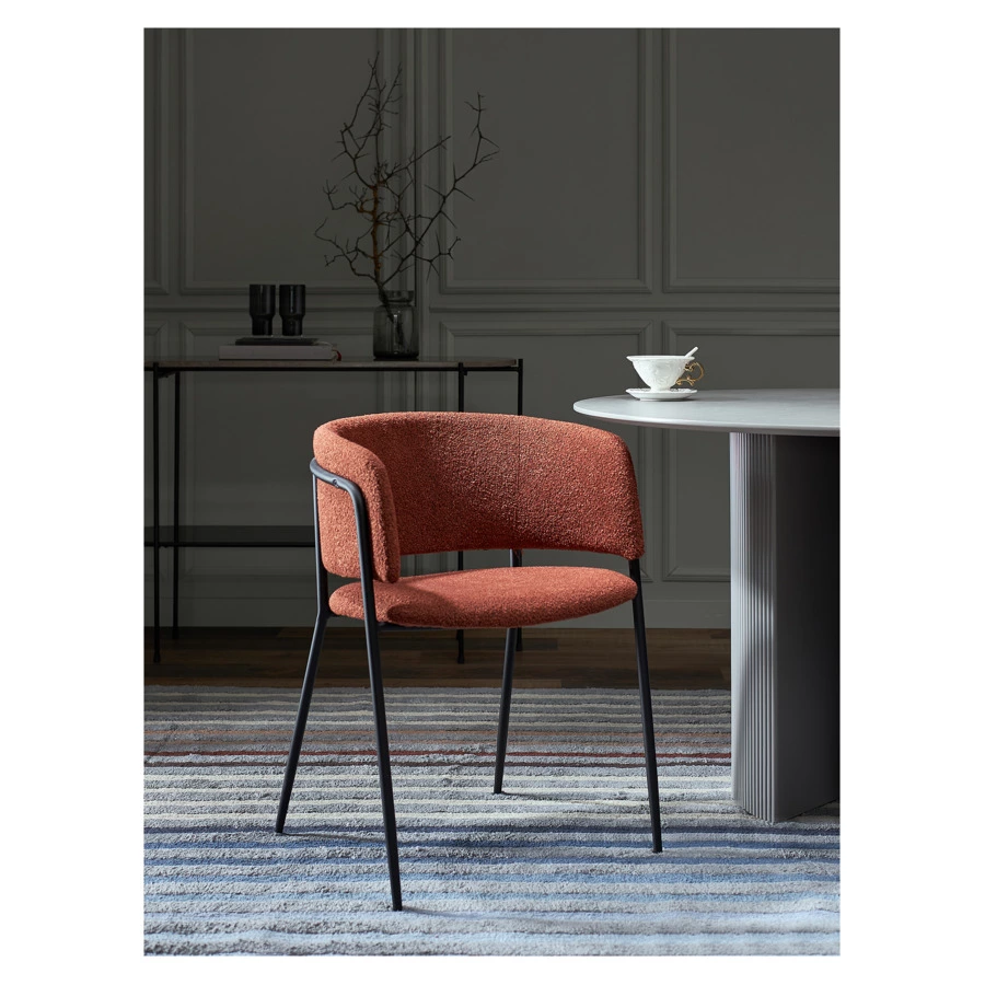 Стул Bergenson Bjorn Helning, букле, терракота