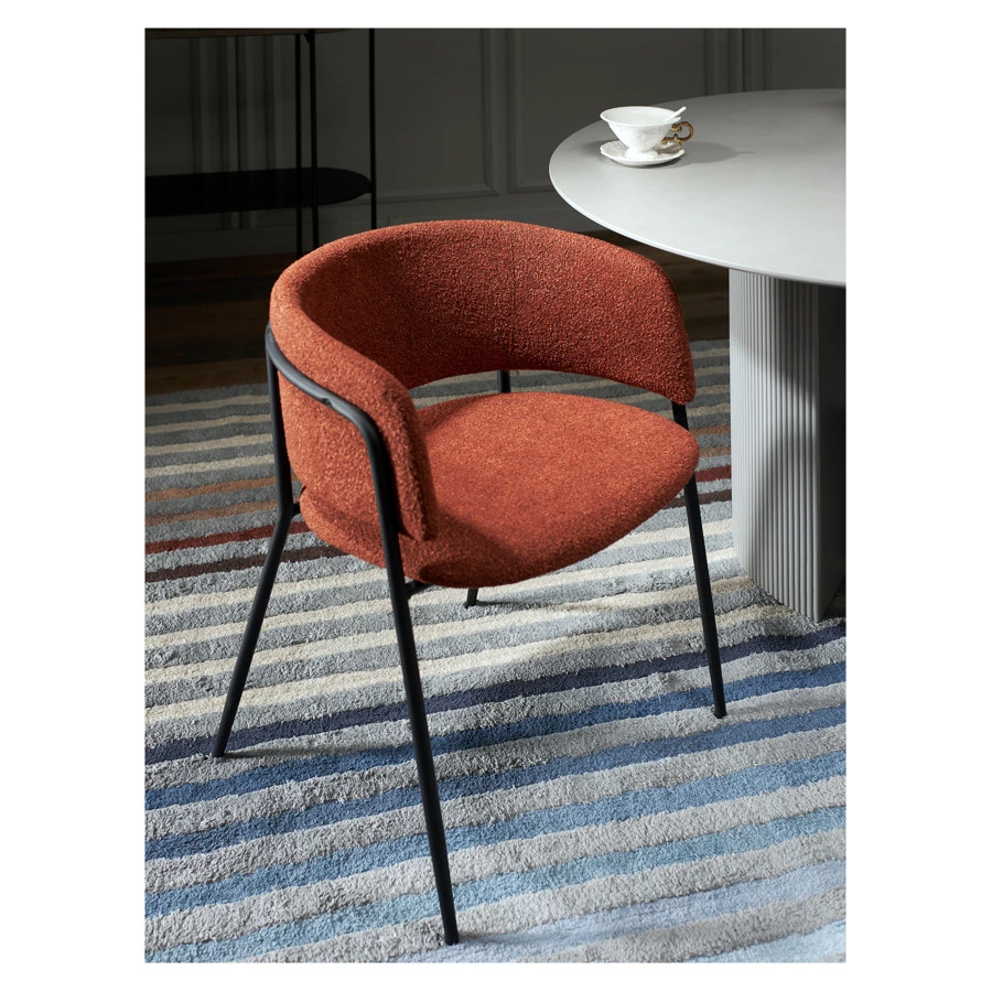 Стул Bergenson Bjorn Helning, букле, терракота