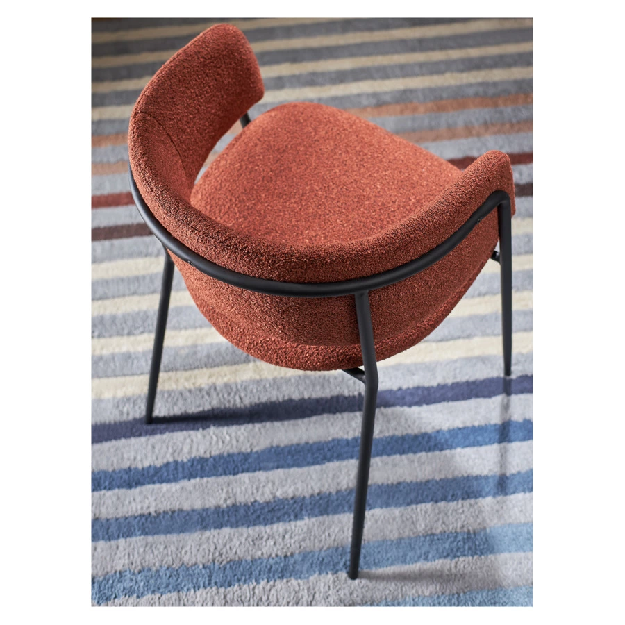Стул Bergenson Bjorn Helning, букле, терракота