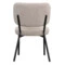 Стул Bergenson Bjorn Robbi, букле, серо-бежевый