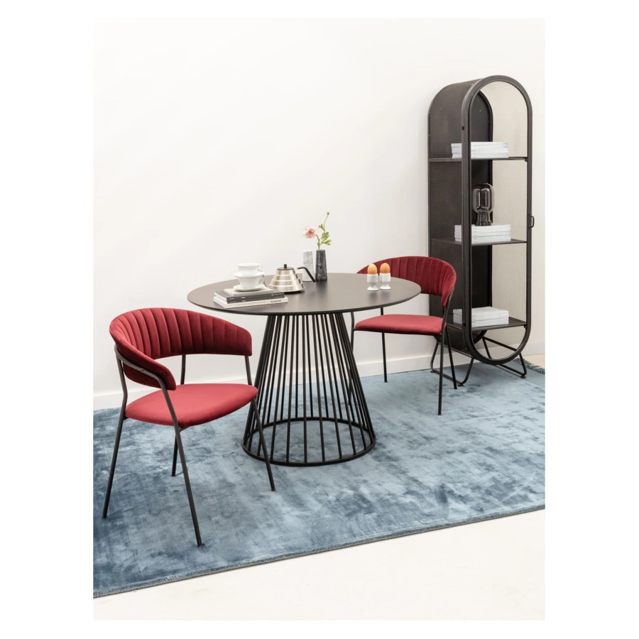 Стул Bergenson Bjorn Stefany, велюр, винный