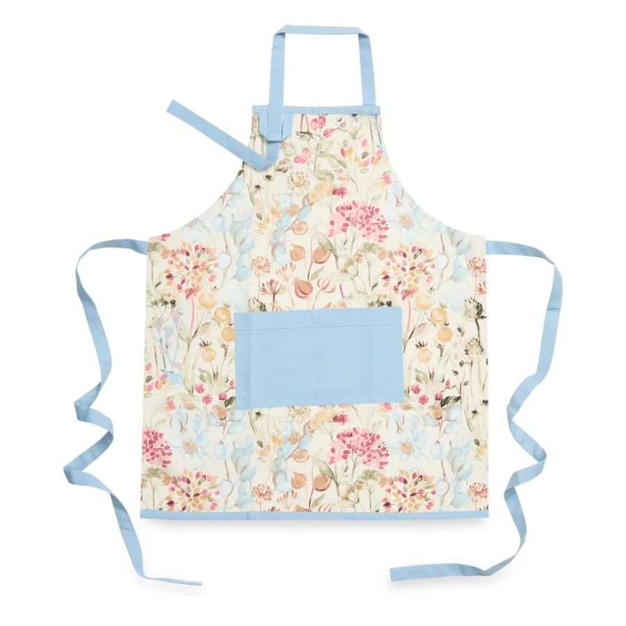 Фартук прямой с карманом Не в сервант Весна 42-48, хлопок, разноцветный