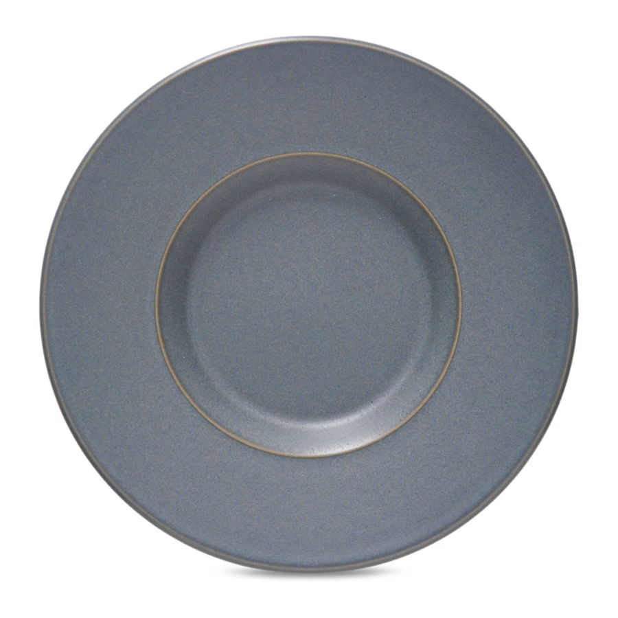 Чашка чайная с блюдцем Denby Студио Грэй 260 мл, керамика жаропрочная