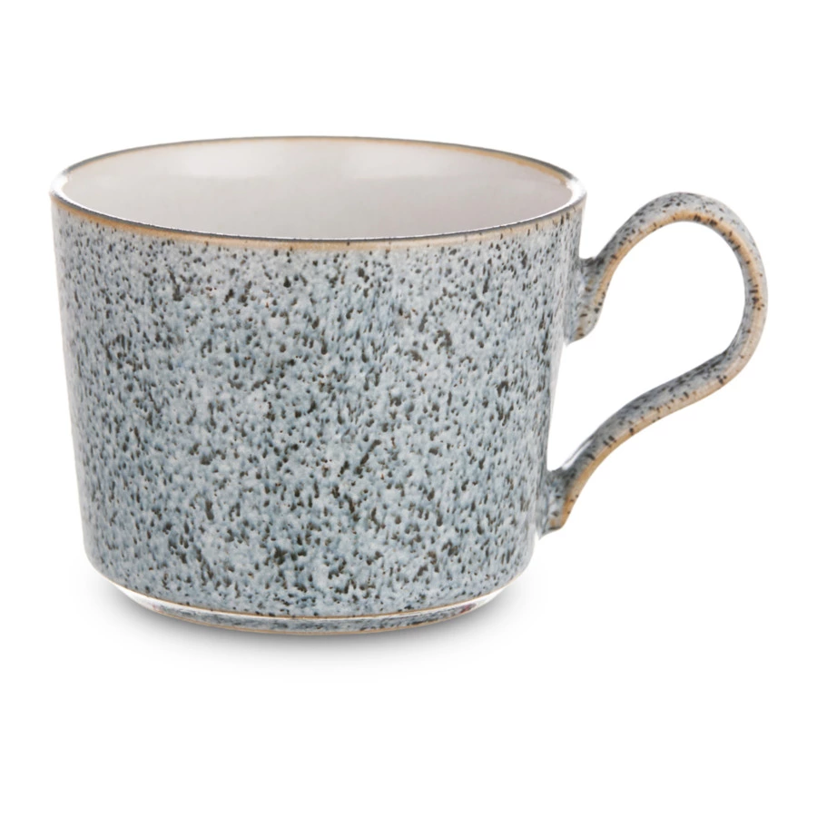 Чашка чайная с блюдцем Denby Студио Грэй 260 мл, керамика жаропрочная