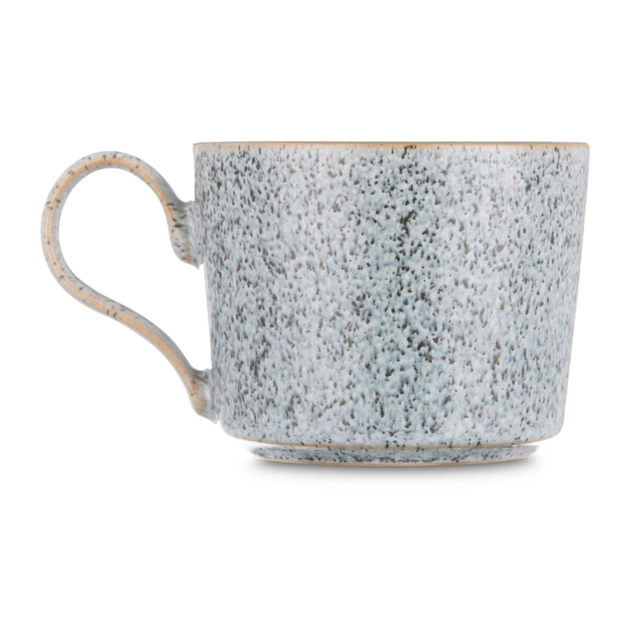 Чашка чайная с блюдцем Denby Студио Грэй 260 мл, керамика жаропрочная