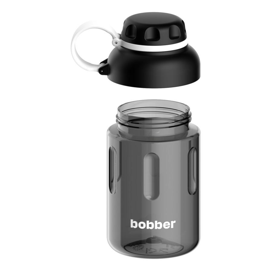 Бутылка для воды Bobber Tritan Bottle-590 Black Coffee 590 мл, тритан, черная