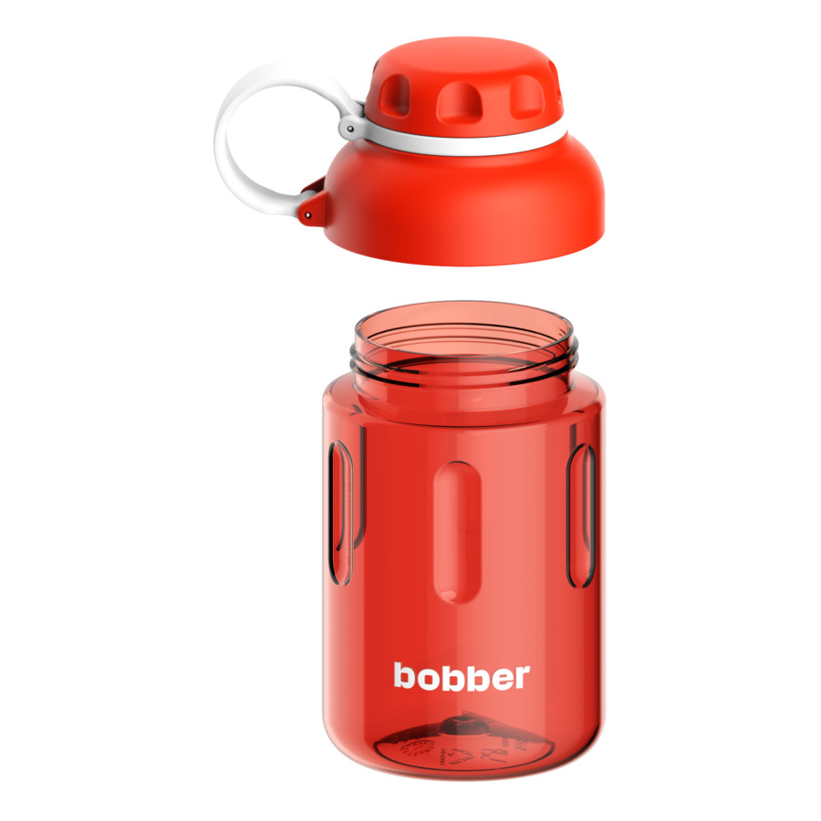 Бутылка для воды Bobber Tritan Bottle-590 Cayenne Red 590 мл, тритан, красная