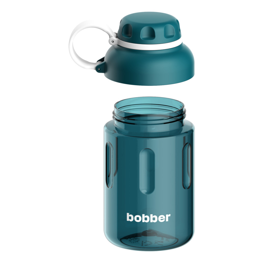 Бутылка для воды Bobber Tritan Bottle-590 Deep Teal 590 мл, тритан, темно-бирюзовая