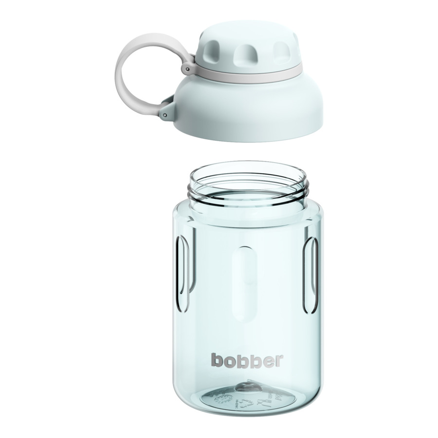 Бутылка для воды Bobber Tritan Bottle-590 Light Blue 590 мл, тритан, светло-голубая