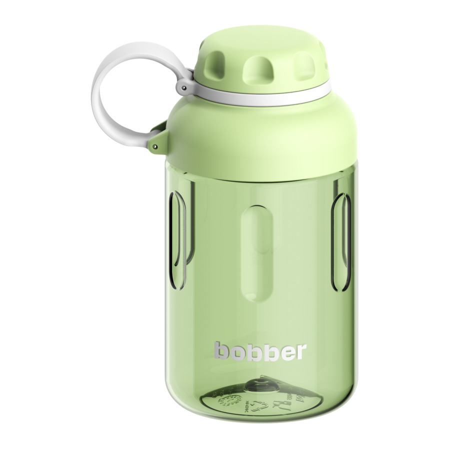 Бутылка для воды Bobber Tritan Bottle-590 Mint Cooler 590 мл, тритан, мятный мохито