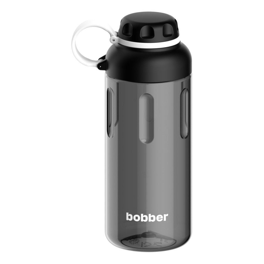 Бутылка для воды Bobber Tritan Bottle-890 Black Coffee 890 мл, тритан, черная