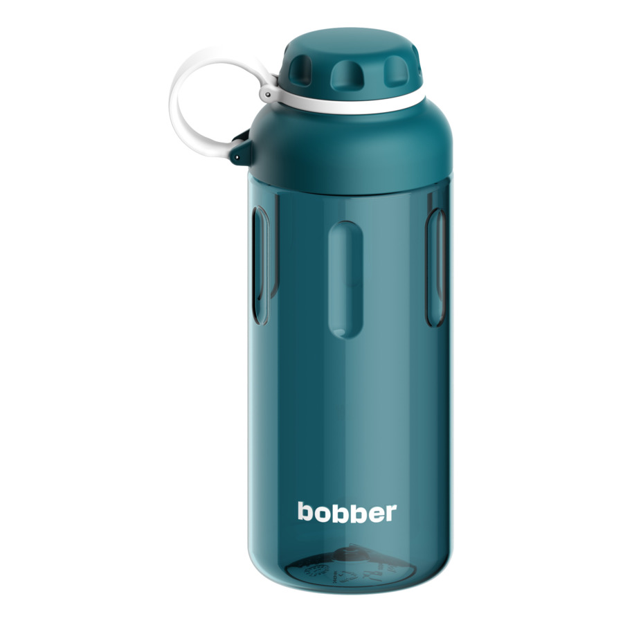 Бутылка для воды Bobber Tritan Bottle-890 Deep Teal 890 мл, тритан, темно-бирюзовая