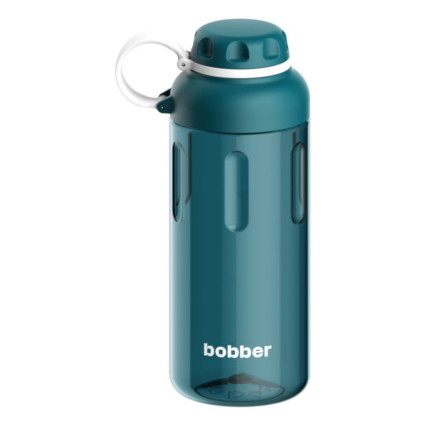 Бутылка для воды Bobber Tritan Bottle-890 Deep Teal 890 мл, тритан, темно-бирюзовая