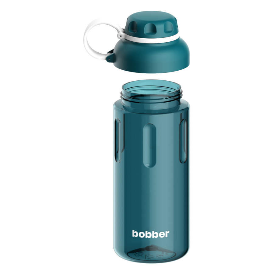 Бутылка для воды Bobber Tritan Bottle-890 Deep Teal 890 мл, тритан, темно-бирюзовая