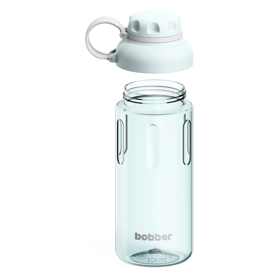 Бутылка для воды Bobber Tritan Bottle-890 Light Blue 890 мл, тритан, светло-голубая