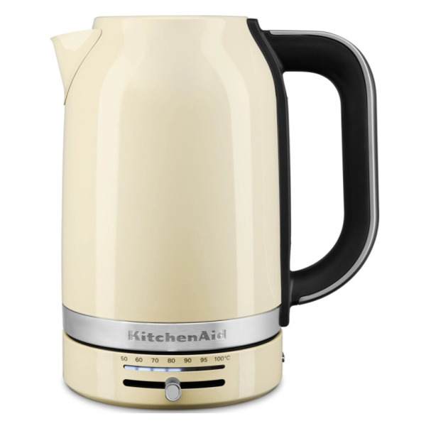 Чайник электрический с контролером температуры KitchenAid 1.7 л, кремовый, 5KEK1701EAC