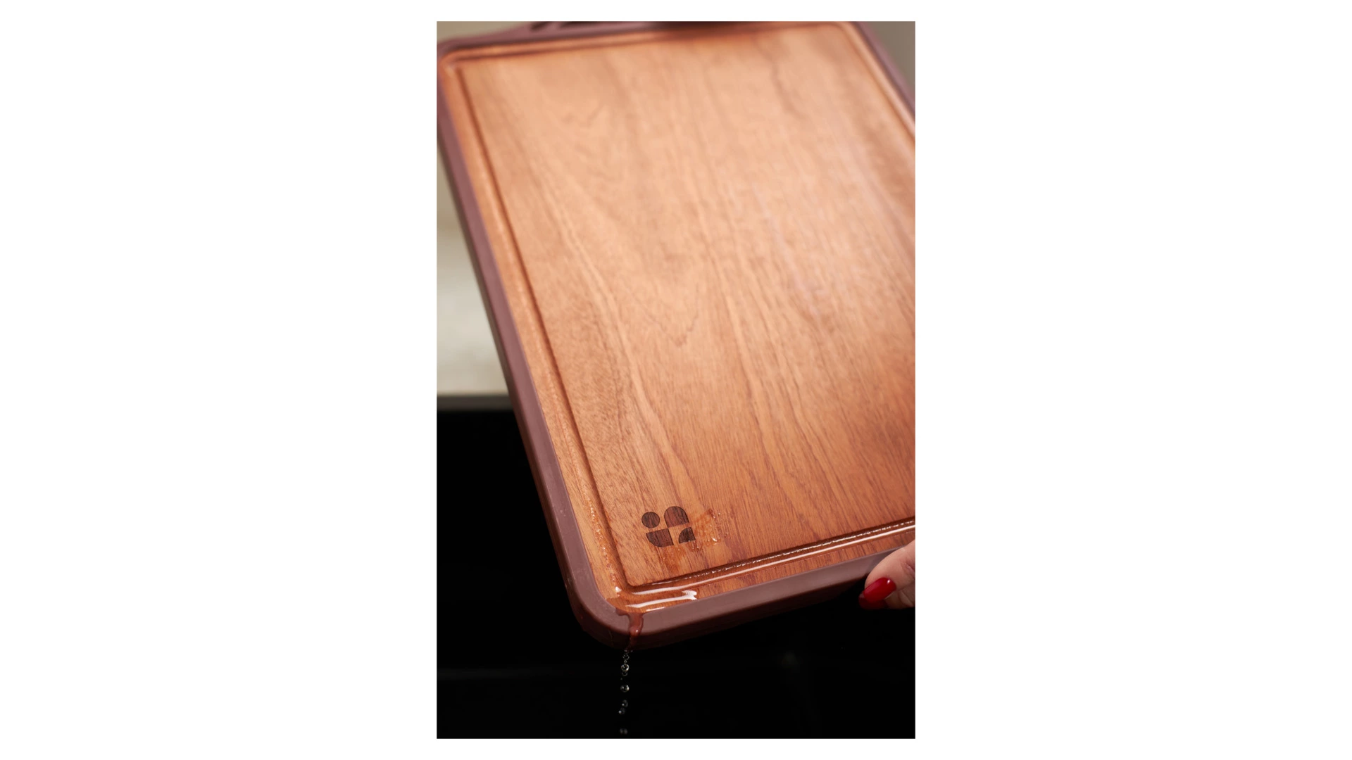 Доска разделочная двусторонняя из пшеничного волокна Smart