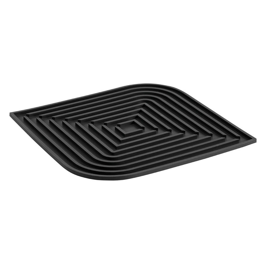 Коврик для сушки посуды Smart Solutions Dry Flex 34,5х31,5 см, темно-серый