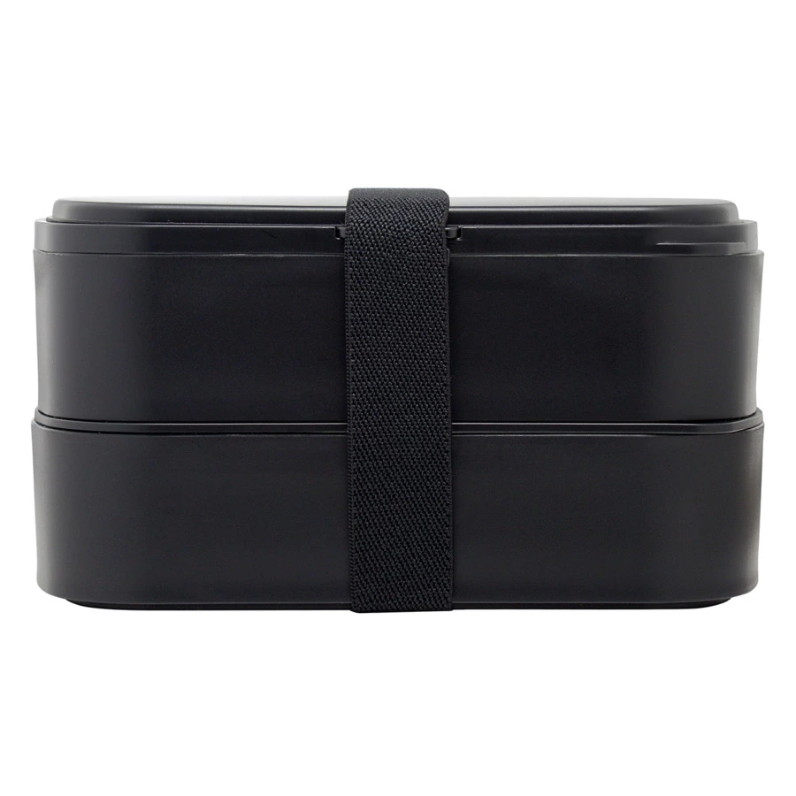 Ланч-бокс с приборами Smart Solutions Food Time 1 л, черный