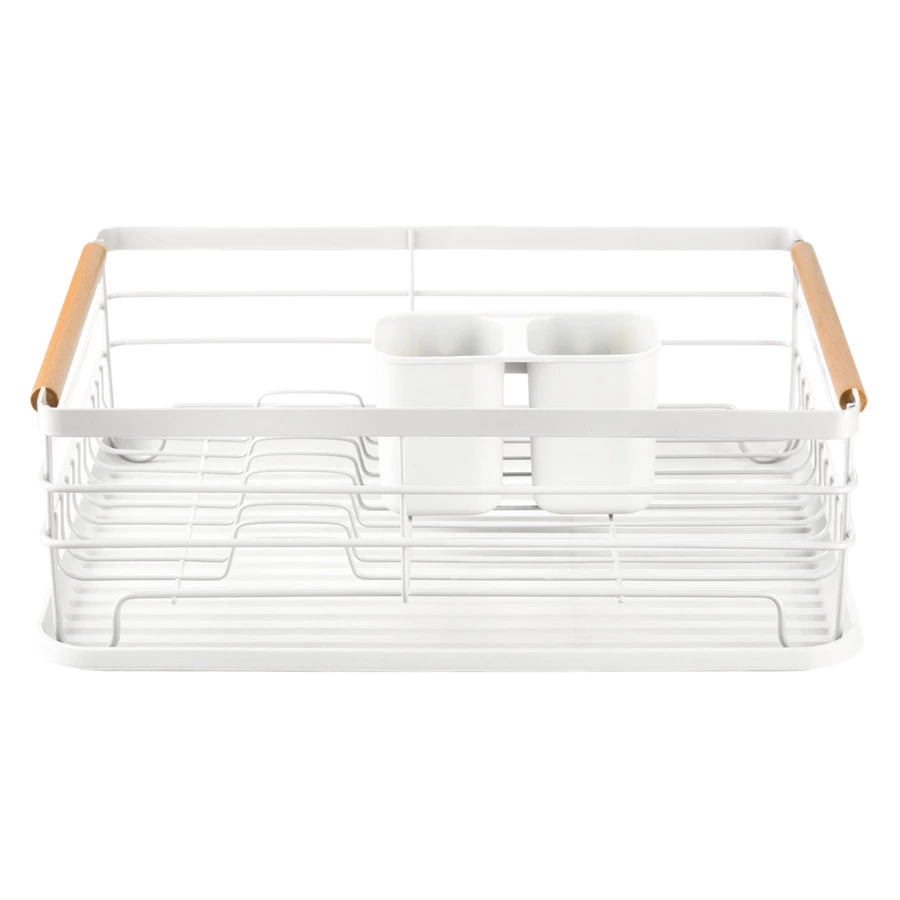 Сушилка для посуды Smart Solutions Granli, 43x30,5x14 см, металл, белая