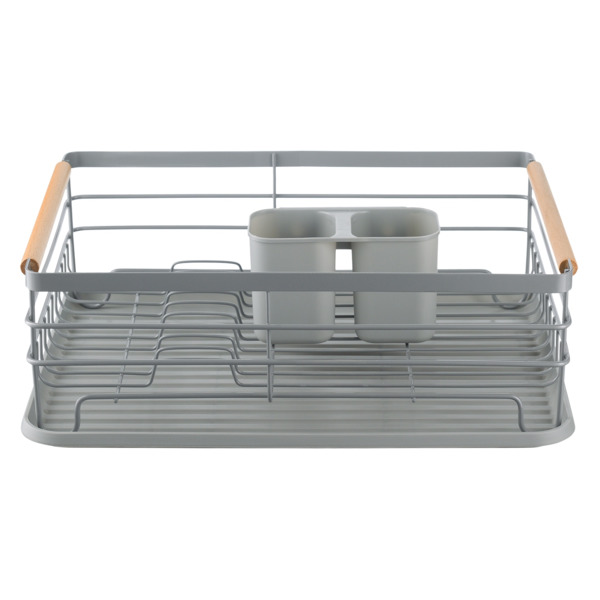 Сушилка для посуды Smart Solutions Granli 43x30,5x14 см, металл, серый