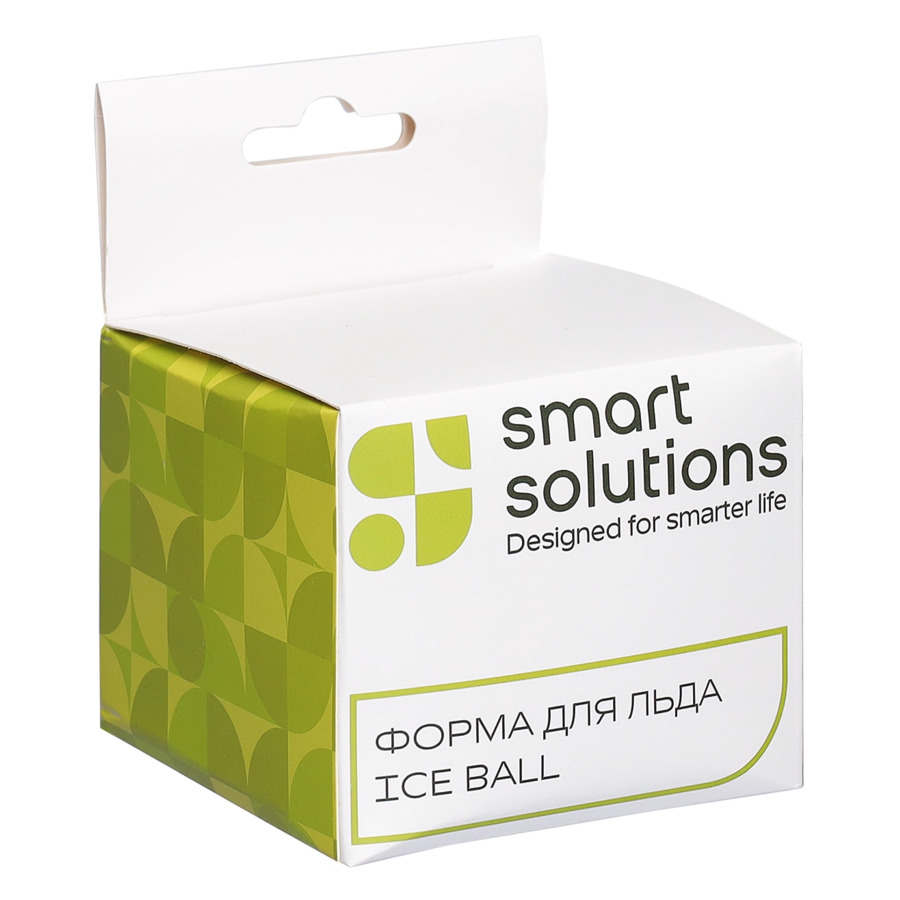 Форма для льда Smart Solutions Ice, силикон, графитового цвета