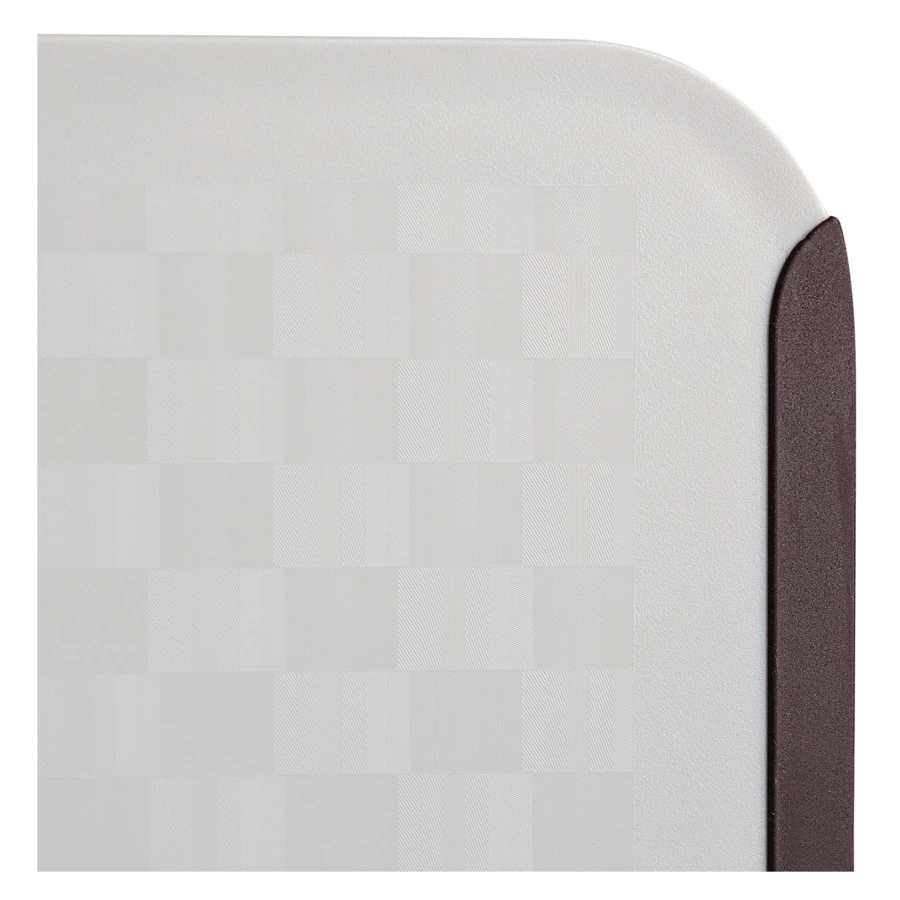 Доска разделочная Smart Solutions SmartChef 40х31 см, пластик, светло-серый