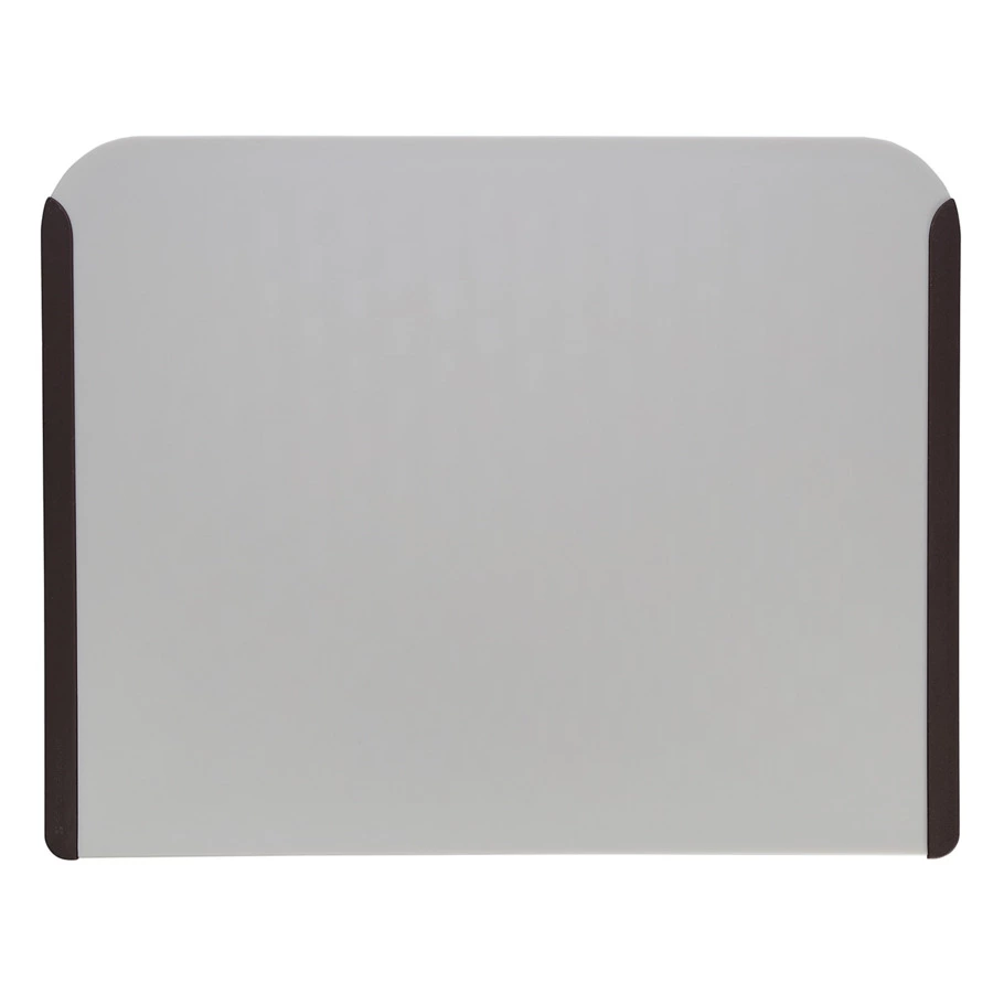 Доска разделочная Smart Solutions SmartChef 40х31 см, пластик, светло-серый