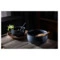 Салатник Liberty Jones Cosmic Kitchen 20 см, фарфор, черно-синий