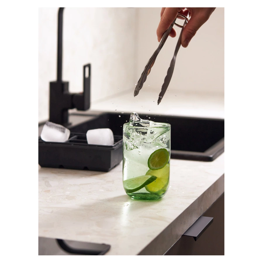 Набор стаканов Liberty Jones Flowi, 510 мл, 2 шт, зеленые, стекло