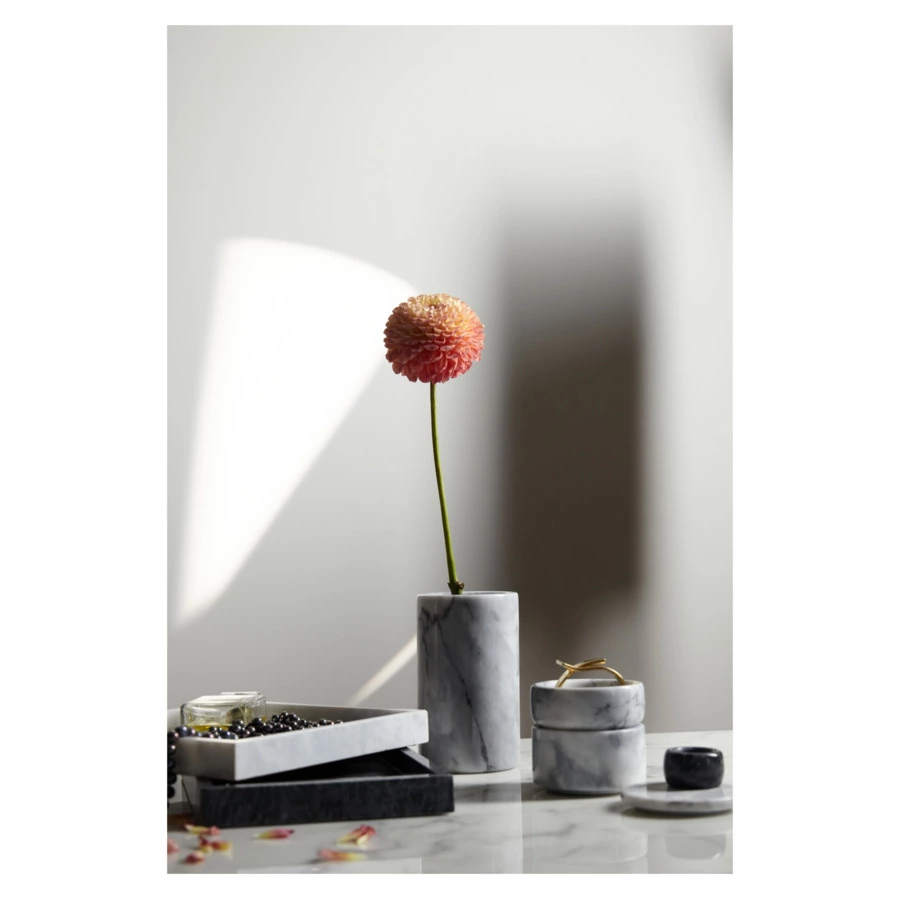 Органайзер для кухонных принадлежностей Liberty Jones Marm 10х17 см, белый мрамор