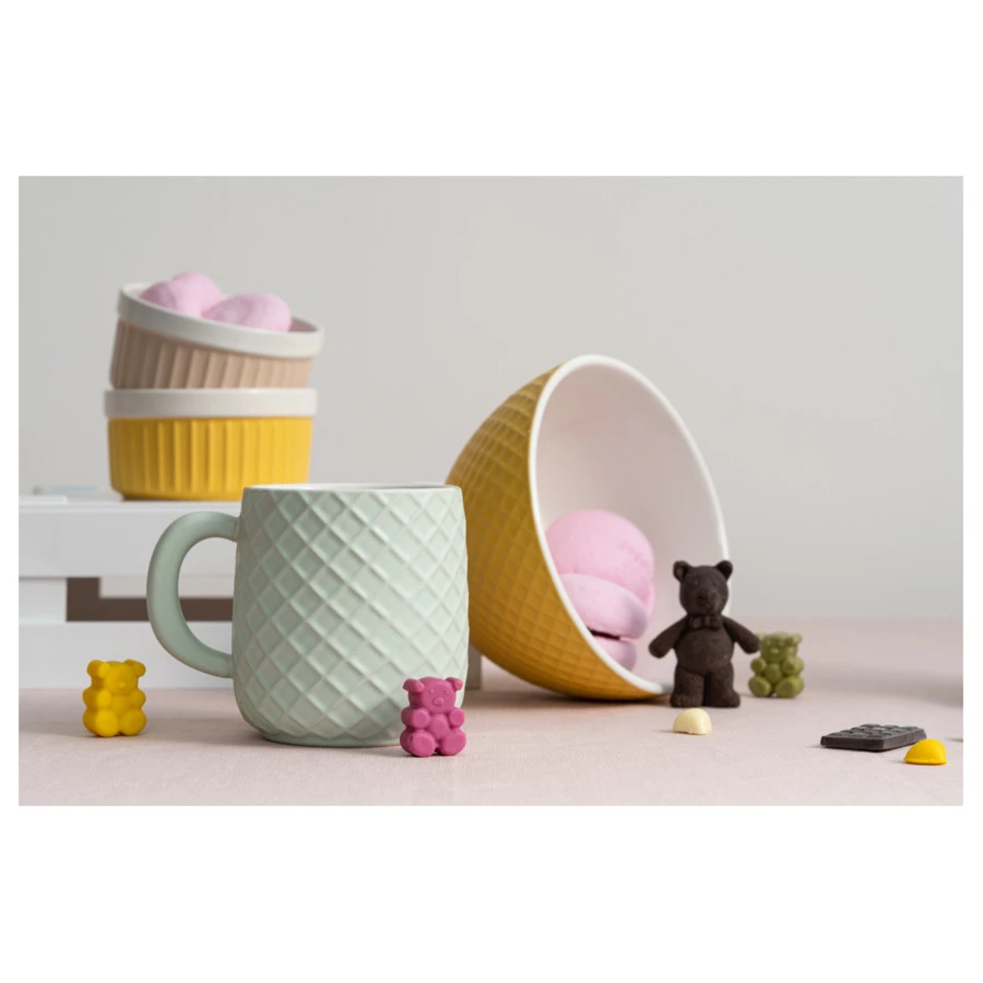 Миска Liberty Jones Marshmallow 850 мл, лимонная, керамика