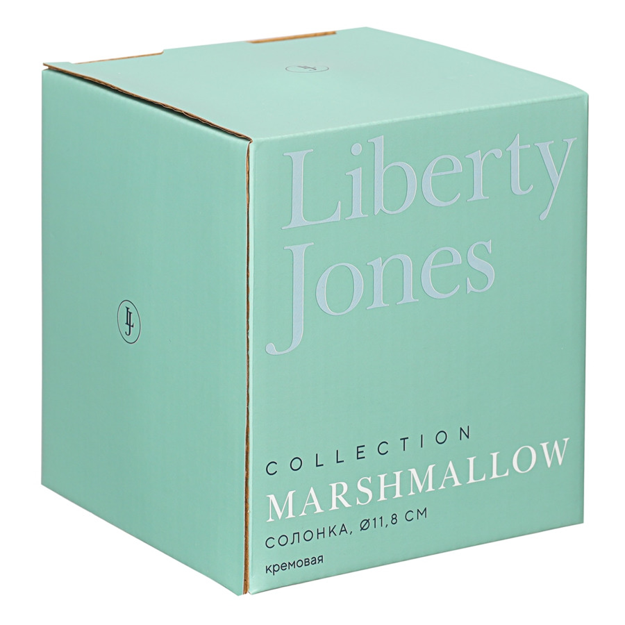 Солонка Liberty Jones Marshmallow 11,8 см, кремовая, керамика