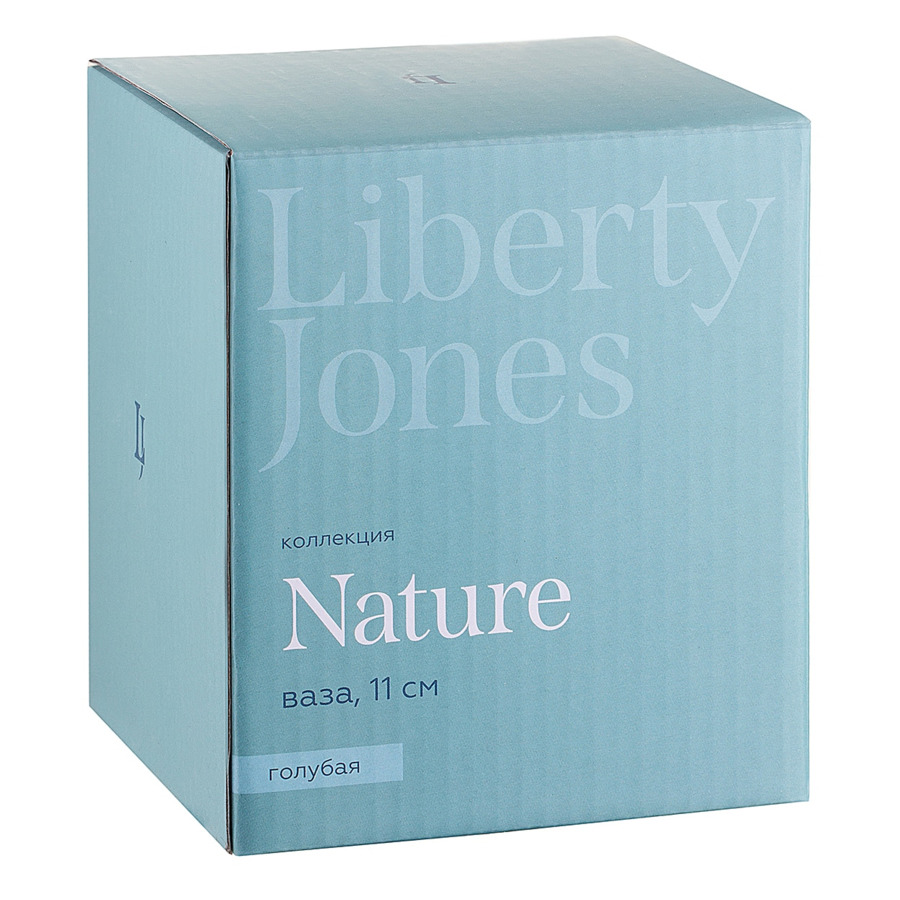 Ваза для цветов Liberty Jones Nature 11 см, голубая, фарфор