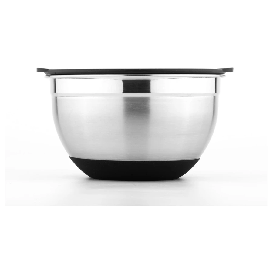 Миска для смешивания с крышкой Liberty Jones Etalon 20 см, 2,8 л, сталь нержавеющая