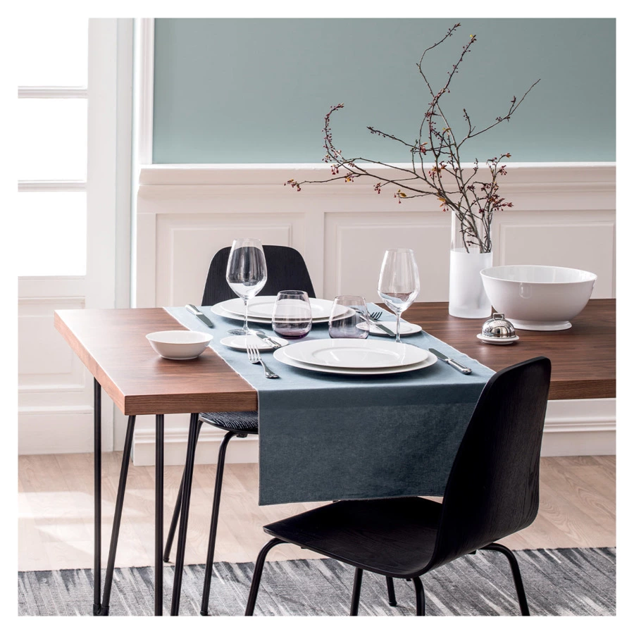 Салатник большой Degrenne L Collection 18,5 см, фарфор твердый, белый