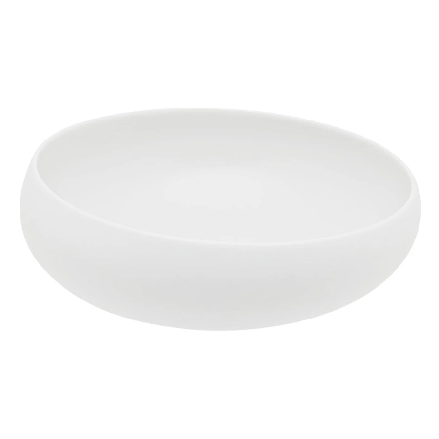 Салатник порционный Degrenne Gormet Sable 16 см, фарфор твердый, белый