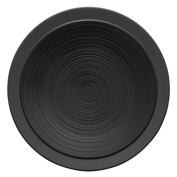 Тарелка обеденная Degrenne Bahia Onyx 29 см, керамика, черный