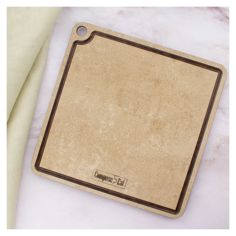 Подставка под горячее ComposeEat ProFashion 24х24 см, композит, порфир кремовый