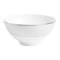 Салатник порционный Wedgwood Джио Платинум 11 см, фарфор костяной