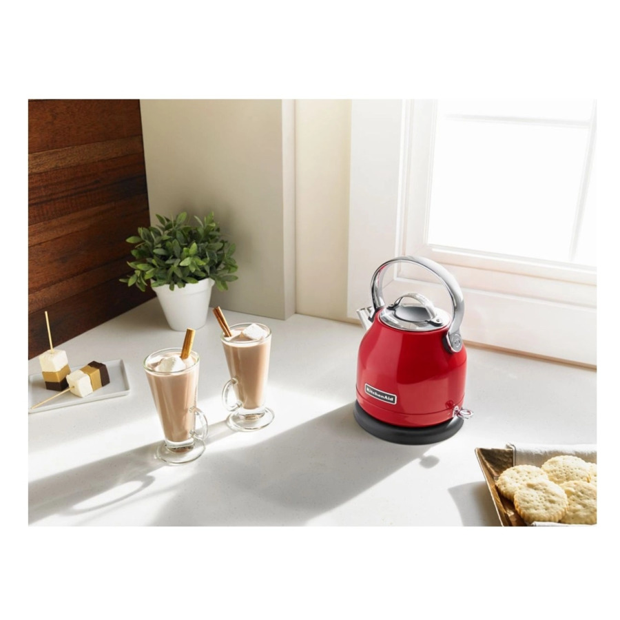 Электрочайник KitchenAid 1,25 л, сталь углеродистая, красный